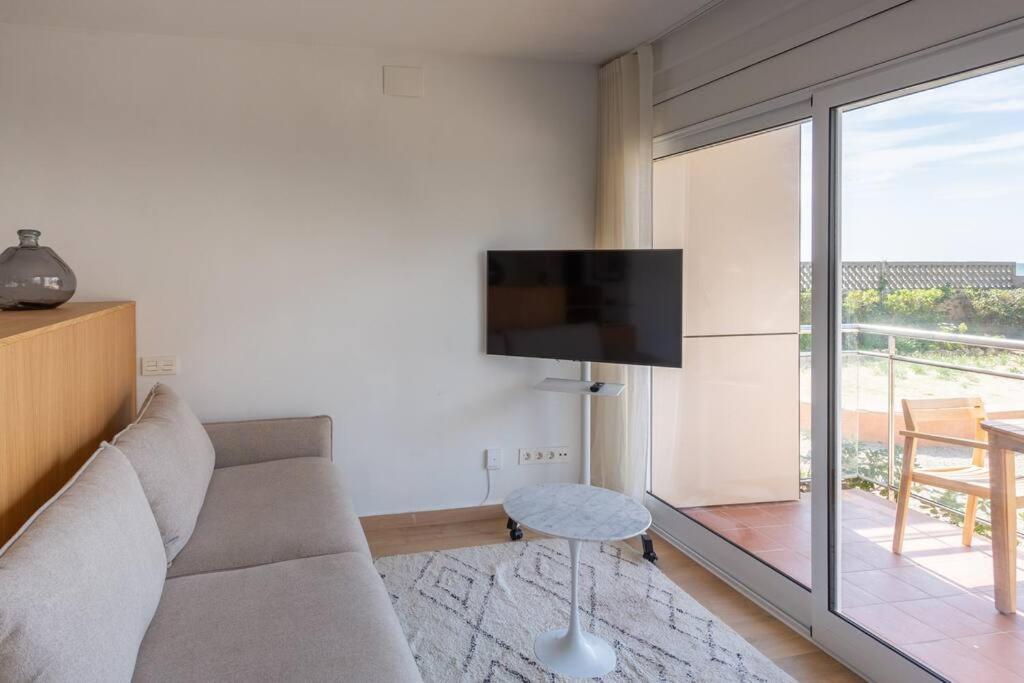 A Pie De Playa En Gava Mar! Apartment Екстериор снимка